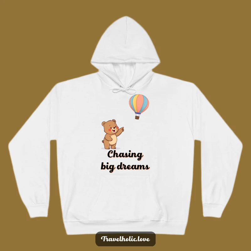 Cozy Funny Bear Cub Balloon Hoodie: Your Adventure Buddy Warmth