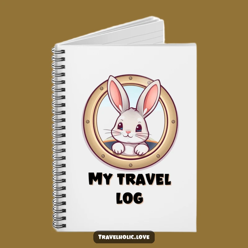 Funny Bunny Airplane Notebook: Jot Down Ideas with Flying Colors